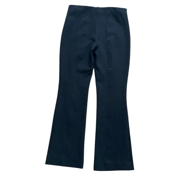 Anthropologie The Margot Kick flare Solid Black Pant - Picture 5 of 8